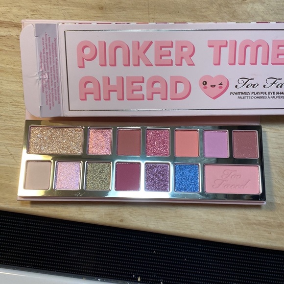 unused with box nwt pinker times ahead too faced palette - Picture 3 of 3